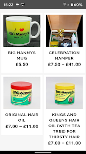 Hair Products from BIG Nanny's Screenshot