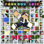 Parkour Grid MCPE Map