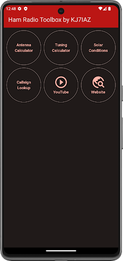Android application Ham Radio Toolbox by KJ7IAZ screenshort