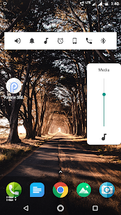 Volume controls android p - P Volume controls Screenshot