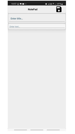Notepad online-offline