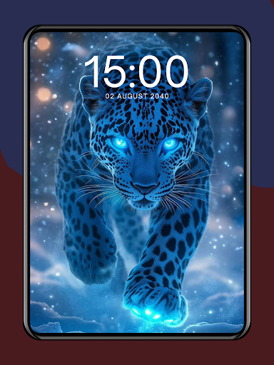 Neon Animals Wallpaper 4K