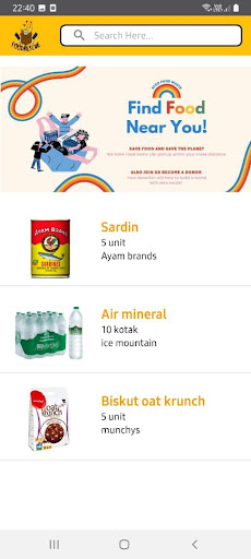 Food Rescue Screen 3