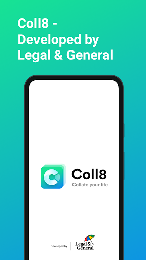 Android application Coll8 screenshort