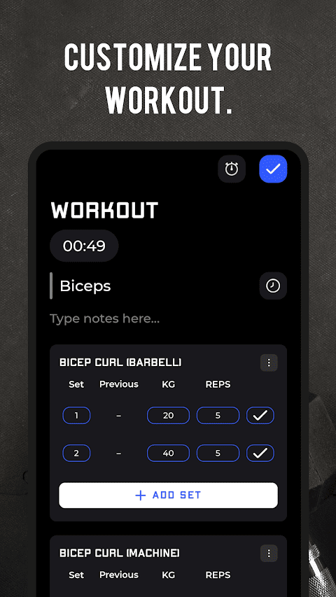 Daily Gym Workout Plannerのおすすめ画像5