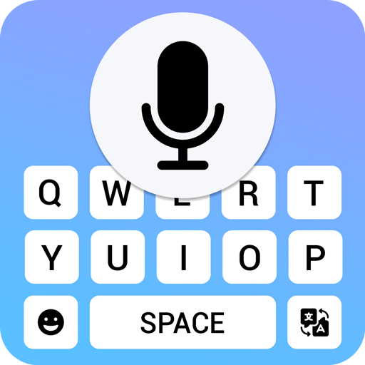 English Voice Typing Keyboard Logo