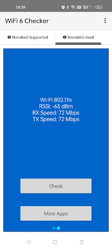 WiFi 6 Checker Screen 2