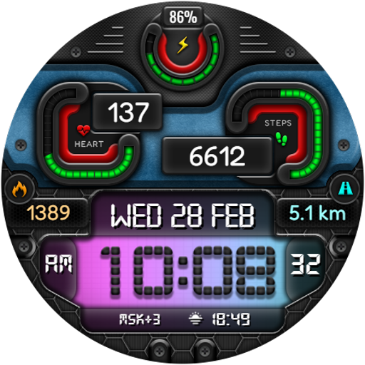 Digital BUBAS Sport Watchface logo