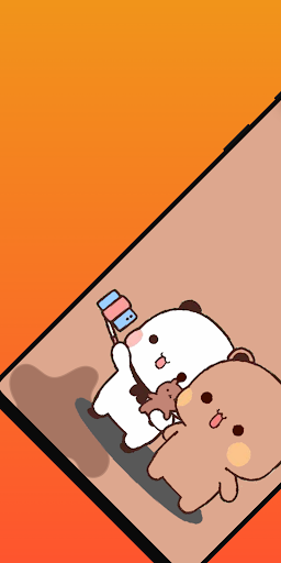 Android application Brownie & Sugar WhaStickers screenshort