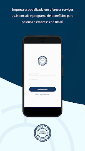 Android application Brasil Atuarial demo screenshort