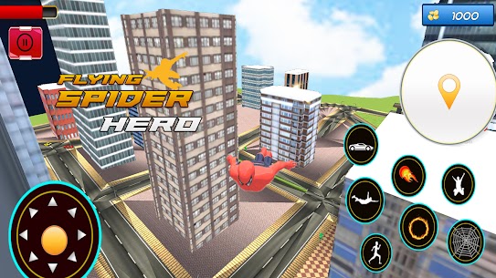 Flying Spider Hero Apk Mod for Android [Unlimited Coins/Gems] 7