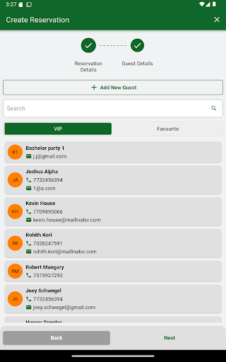 Agilysys Reserve App