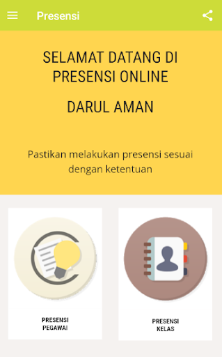 Android application SIAP Darul Aman screenshort