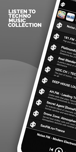 TechnoFreak - Techno Radio Screen 2