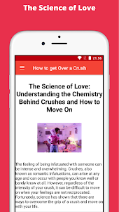 How to get Over a Crush Tips