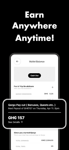 Qargo Courier - Deliver & Earn Screen 3