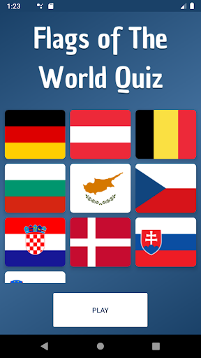 Flags of The World Quiz Screen 2