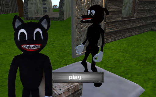 Scary Rabbit Angry Cat Versus2