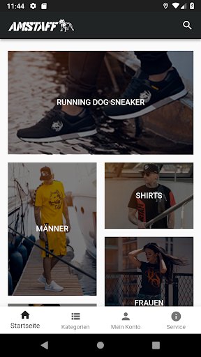 Android application Amstaff screenshort