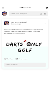 Darts Only Golf