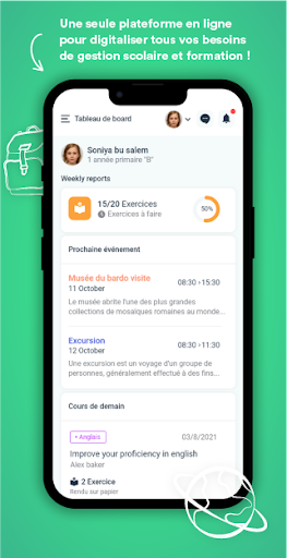 Android application VYZYO School screenshort