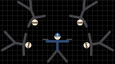 Stickman Warriors poster 1