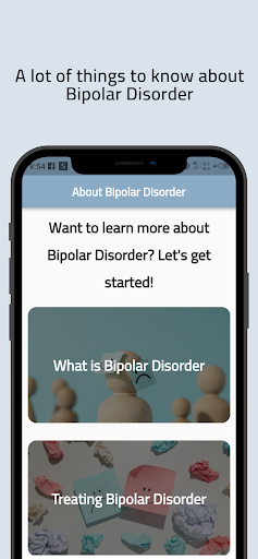 Android application About Bipolar Disorder screenshort