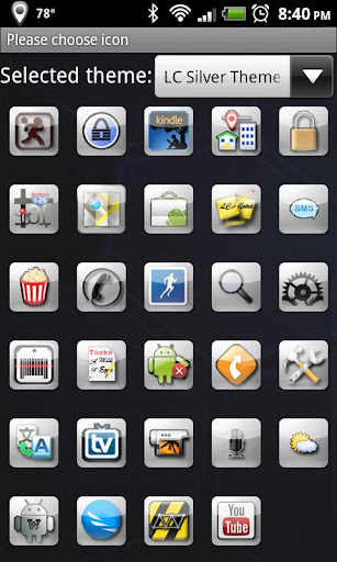 LC Silver Theme Screen 3