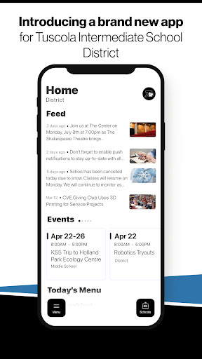 Android application Tuscola ISD screenshort