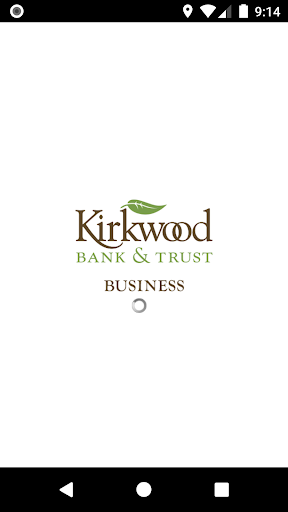 Android application Kirkwood Bank & Trust Business screenshort