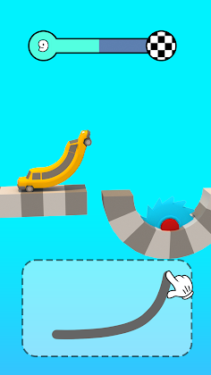 Car Climber: Draw Bridge 3D - Screenshot 1