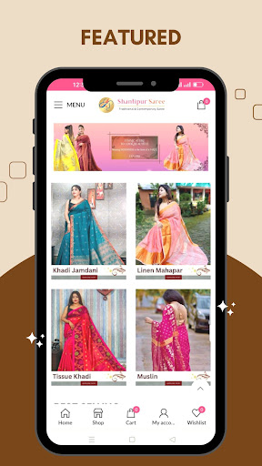 Shantipur Saree Screen 3