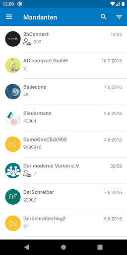 Android application ADDISON OneClick Die Kanzlei screenshort