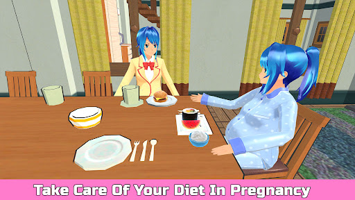 Android application Pregnant Mother Life Anime screenshort