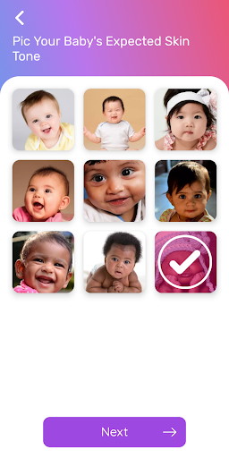 Guess Your Future Babys Face! Screen 2