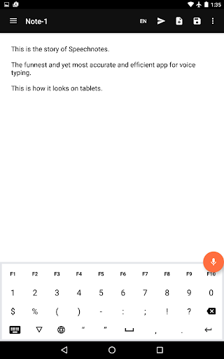 Speechnotes - Speech To Text - Productivity - apps