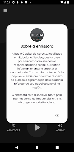 Rádio Capital FM 101.7 Screen 2