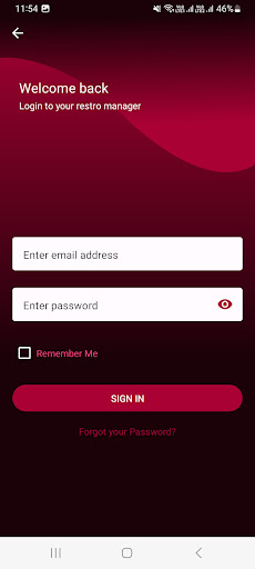 Restro Manager Screen 2