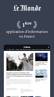 Le Monde, Actualités en direct Captura de pantalla