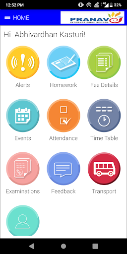 Pranav International School Screen 2