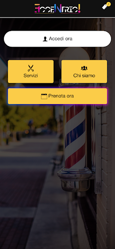 Android application Eccentrici Parrucchieri screenshort