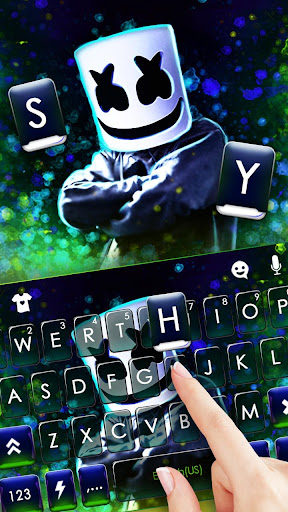 Cool Wallpaper Keyboard Background