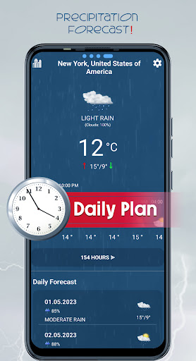 Weather Update Live Screen 2