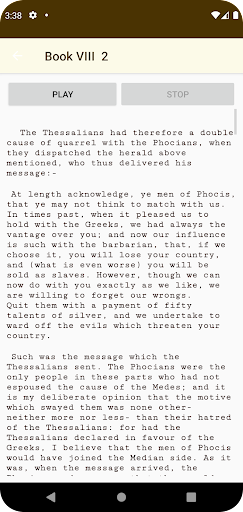 Herodotus [Book] Screen 2