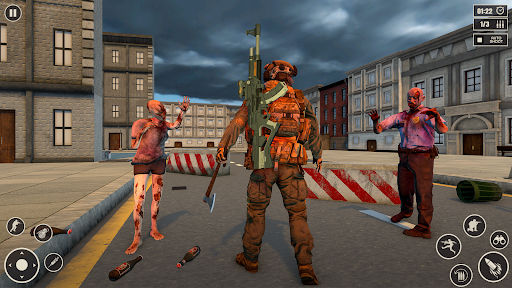 Android application Zombie Games-FPS Shooting Game screenshort