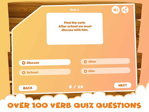 Verb Quiz English Grammar Apps Screen 2