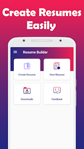 Resume Builder CV Maker App Pro MOD APK 1