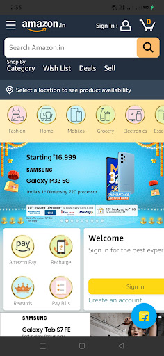 Zonkart - Online Shopping App Screen 2