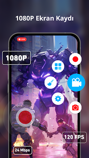 Ekran Kaydedici & Ekran Resmi Screenshot 1