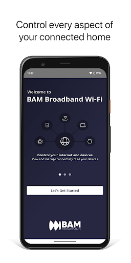 Android application BAM Broadband WiFi screenshort